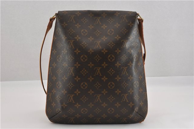 Authentic Louis Vuitton Monogram Musette Shoulder Cross Body Bag M51256 LV 9546F