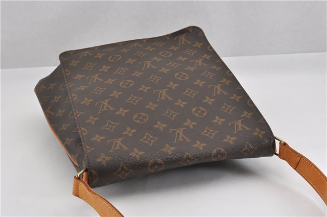 Authentic Louis Vuitton Monogram Musette Shoulder Cross Body Bag M51256 LV 9546F