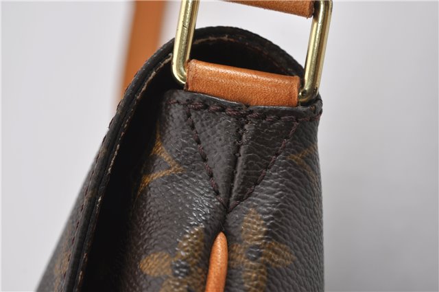 Authentic Louis Vuitton Monogram Musette Shoulder Cross Body Bag M51256 LV 9546F