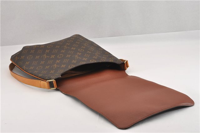 Authentic Louis Vuitton Monogram Musette Shoulder Cross Body Bag M51256 LV 9546F