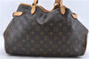 Authentic Louis Vuitton Monogram Batignolles Horizontal Tote Bag M51154 LV 9547C