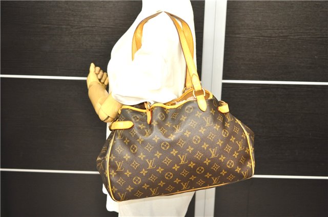 Authentic Louis Vuitton Monogram Batignolles Horizontal Tote Bag M51154 LV 9547C