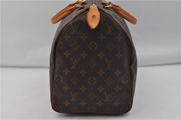 Authentic Louis Vuitton Monogram Speedy 40 Hand Boston Bag M41522 LV 9547D