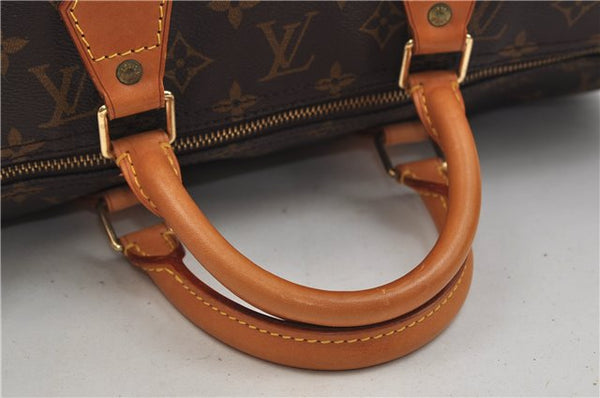 Authentic Louis Vuitton Monogram Speedy 40 Hand Boston Bag M41522 LV 9547D