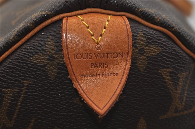 Authentic Louis Vuitton Monogram Speedy 40 Hand Boston Bag M41522 LV 9547D