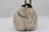 Authentic GUCCI Guccissima Abbey Shoulder Tote Bag GG Leather 189831 Ivory 9547F