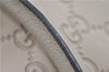 Authentic GUCCI Guccissima Abbey Shoulder Tote Bag GG Leather 189831 Ivory 9547F