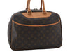 Authentic Louis Vuitton Monogram Deauville Hand Bag M47270 LV 9548D