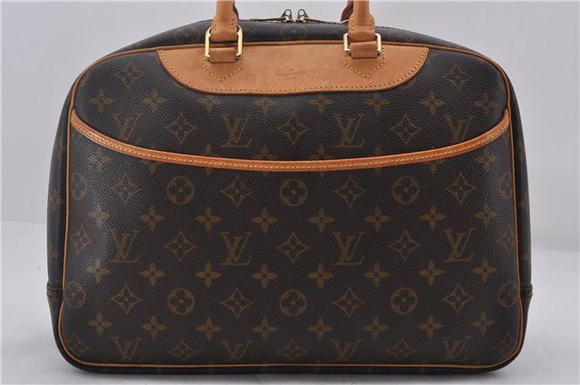 Authentic Louis Vuitton Monogram Deauville Hand Bag M47270 LV 9548D