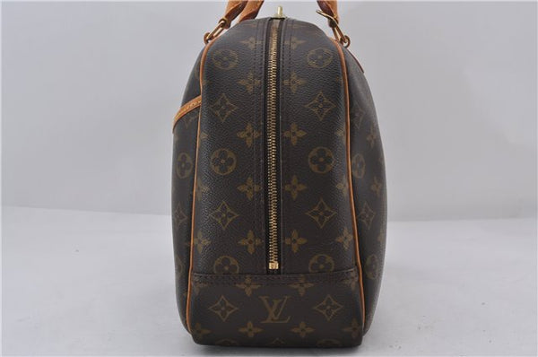Authentic Louis Vuitton Monogram Deauville Hand Bag M47270 LV 9548D