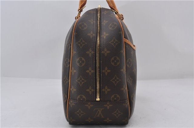 Authentic Louis Vuitton Monogram Deauville Hand Bag M47270 LV 9548D