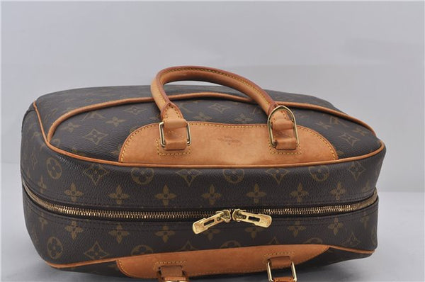 Authentic Louis Vuitton Monogram Deauville Hand Bag M47270 LV 9548D