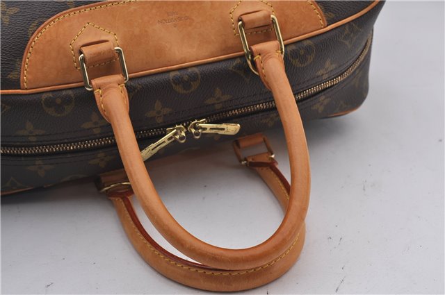 Authentic Louis Vuitton Monogram Deauville Hand Bag M47270 LV 9548D