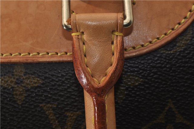 Authentic Louis Vuitton Monogram Deauville Hand Bag M47270 LV 9548D