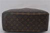 Authentic Louis Vuitton Monogram Deauville Hand Bag M47270 LV 9548D