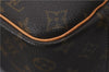 Authentic Louis Vuitton Monogram Deauville Hand Bag M47270 LV 9548D