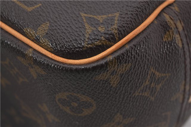 Authentic Louis Vuitton Monogram Deauville Hand Bag M47270 LV 9548D