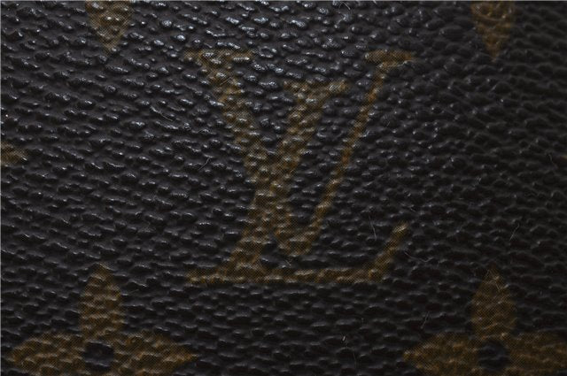 Authentic Louis Vuitton Monogram Deauville Hand Bag M47270 LV 9548D