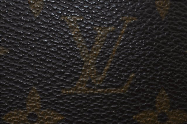 Authentic Louis Vuitton Monogram Deauville Hand Bag M47270 LV 9548D