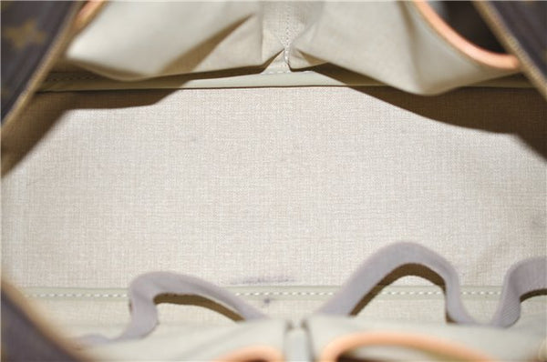 Authentic Louis Vuitton Monogram Deauville Hand Bag M47270 LV 9548D