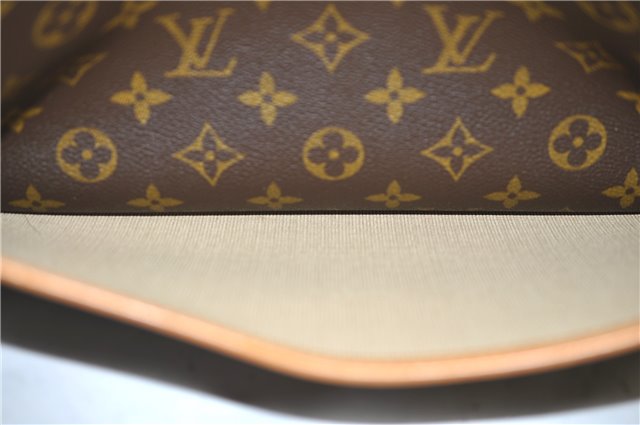 Authentic Louis Vuitton Monogram Deauville Hand Bag M47270 LV 9548D