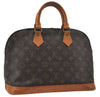 Authentic Louis Vuitton Monogram Alma Hand Bag Purse M51130 LV 9548E