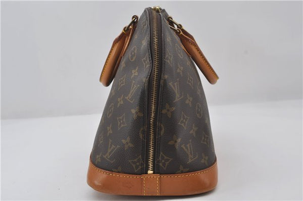 Authentic Louis Vuitton Monogram Alma Hand Bag Purse M51130 LV 9548E