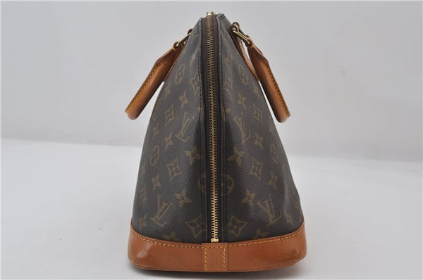 Authentic Louis Vuitton Monogram Alma Hand Bag Purse M51130 LV 9548E