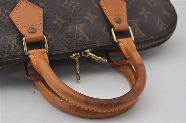 Authentic Louis Vuitton Monogram Alma Hand Bag Purse M51130 LV 9548E