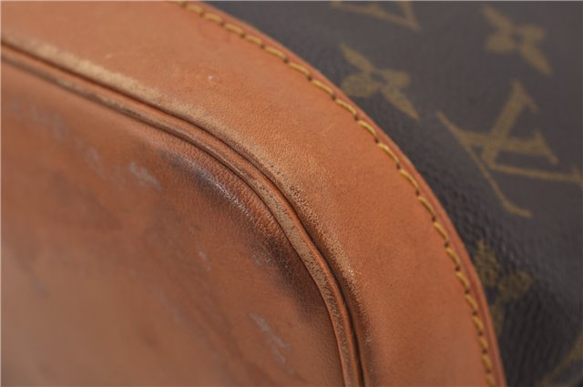 Authentic Louis Vuitton Monogram Alma Hand Bag Purse M51130 LV 9548E