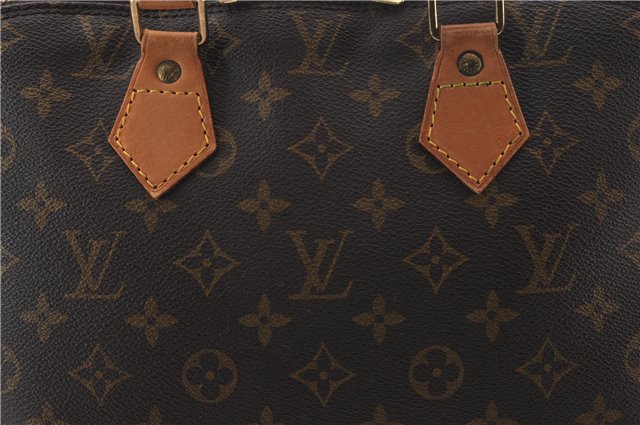 Authentic Louis Vuitton Monogram Alma Hand Bag Purse M51130 LV 9548E