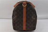 Auth Louis Vuitton Monogram Keepall Bandouliere 50 Boston Bag M41416 LV 9549D