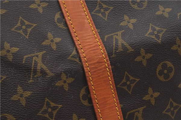 Auth Louis Vuitton Monogram Keepall Bandouliere 50 Boston Bag M41416 LV 9549D