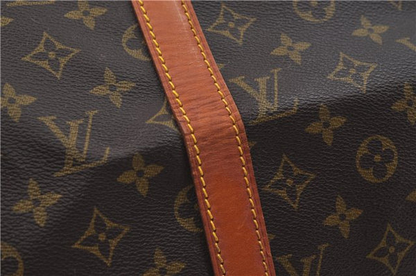 Auth Louis Vuitton Monogram Keepall Bandouliere 50 Boston Bag M41416 LV 9549D