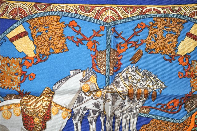 Auth HERMES Petit Carre 40 Scarf Handkerchief 