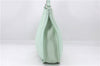 Authentic FENDI Selleria Vintage Shoulder Hand Bag Leather Light Green 9550E
