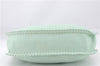 Authentic FENDI Selleria Vintage Shoulder Hand Bag Leather Light Green 9550E