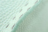 Authentic FENDI Selleria Vintage Shoulder Hand Bag Leather Light Green 9550E