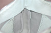 Authentic FENDI Selleria Vintage Shoulder Hand Bag Leather Light Green 9550E