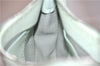 Authentic FENDI Selleria Vintage Shoulder Hand Bag Leather Light Green 9550E