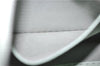 Authentic FENDI Selleria Vintage Shoulder Hand Bag Leather Light Green 9550E