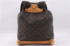 Authentic Louis Vuitton Monogram Montsouris GM Backpack M51135 LV 9551E