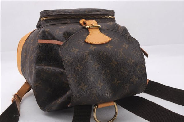 Authentic Louis Vuitton Monogram Montsouris GM Backpack M51135 LV 9551E