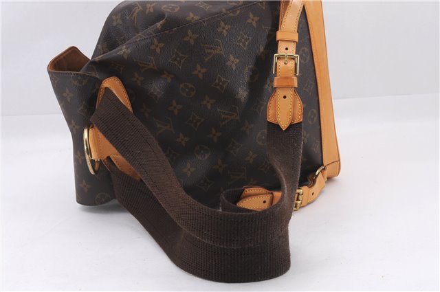 Authentic Louis Vuitton Monogram Montsouris GM Backpack M51135 LV 9551E