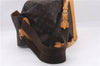 Authentic Louis Vuitton Monogram Montsouris GM Backpack M51135 LV 9551E