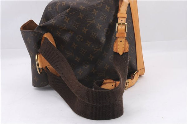 Authentic Louis Vuitton Monogram Montsouris GM Backpack M51135 LV 9551E