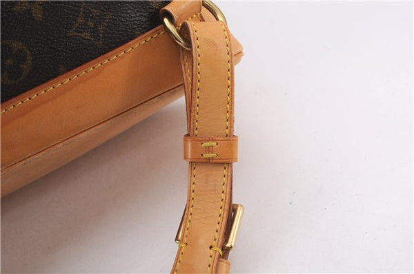 Authentic Louis Vuitton Monogram Montsouris GM Backpack M51135 LV 9551E