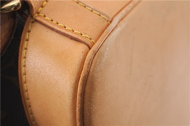 Authentic Louis Vuitton Monogram Montsouris GM Backpack M51135 LV 9551E