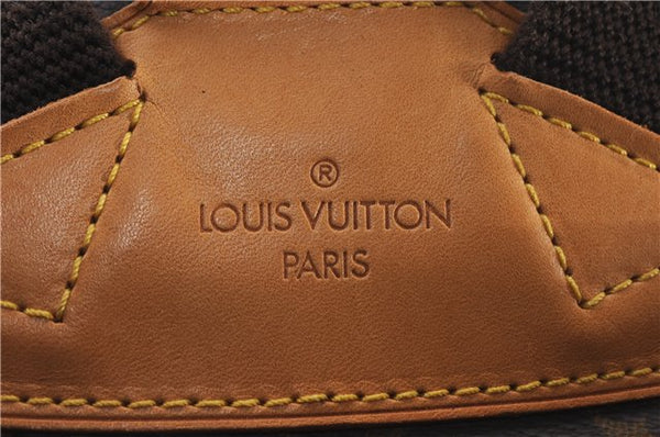 Authentic Louis Vuitton Monogram Montsouris GM Backpack M51135 LV 9551E