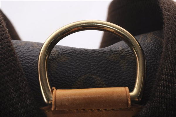 Authentic Louis Vuitton Monogram Montsouris GM Backpack M51135 LV 9551E